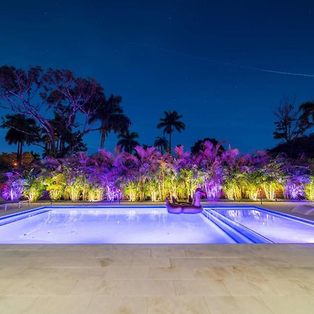 Luxury Villa Amara W/Heated Pool/Sauna/Gym/Bbq ไมอามี ภายนอก รูปภาพ
