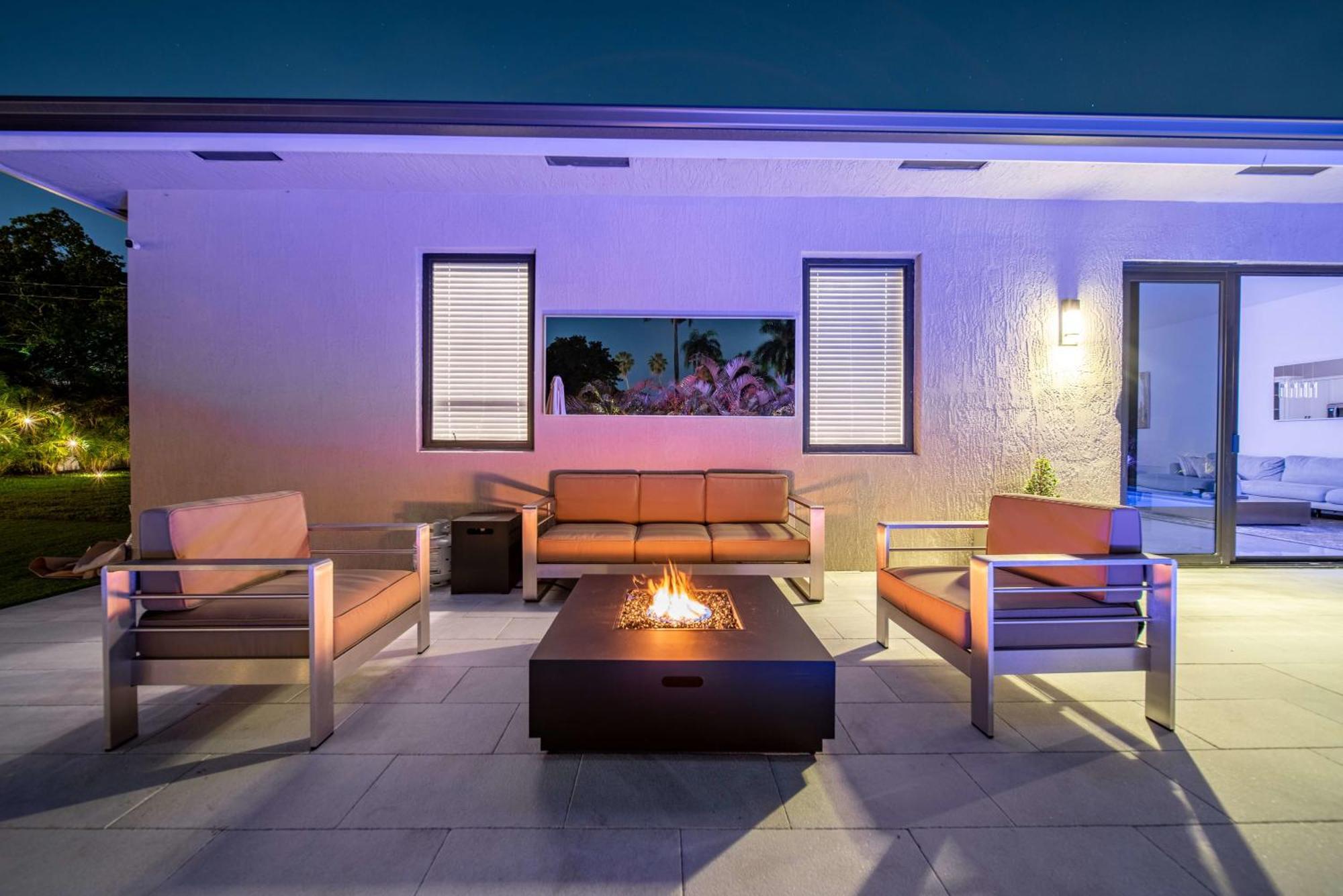 Luxury Villa Amara W/Heated Pool/Sauna/Gym/Bbq ไมอามี ภายนอก รูปภาพ